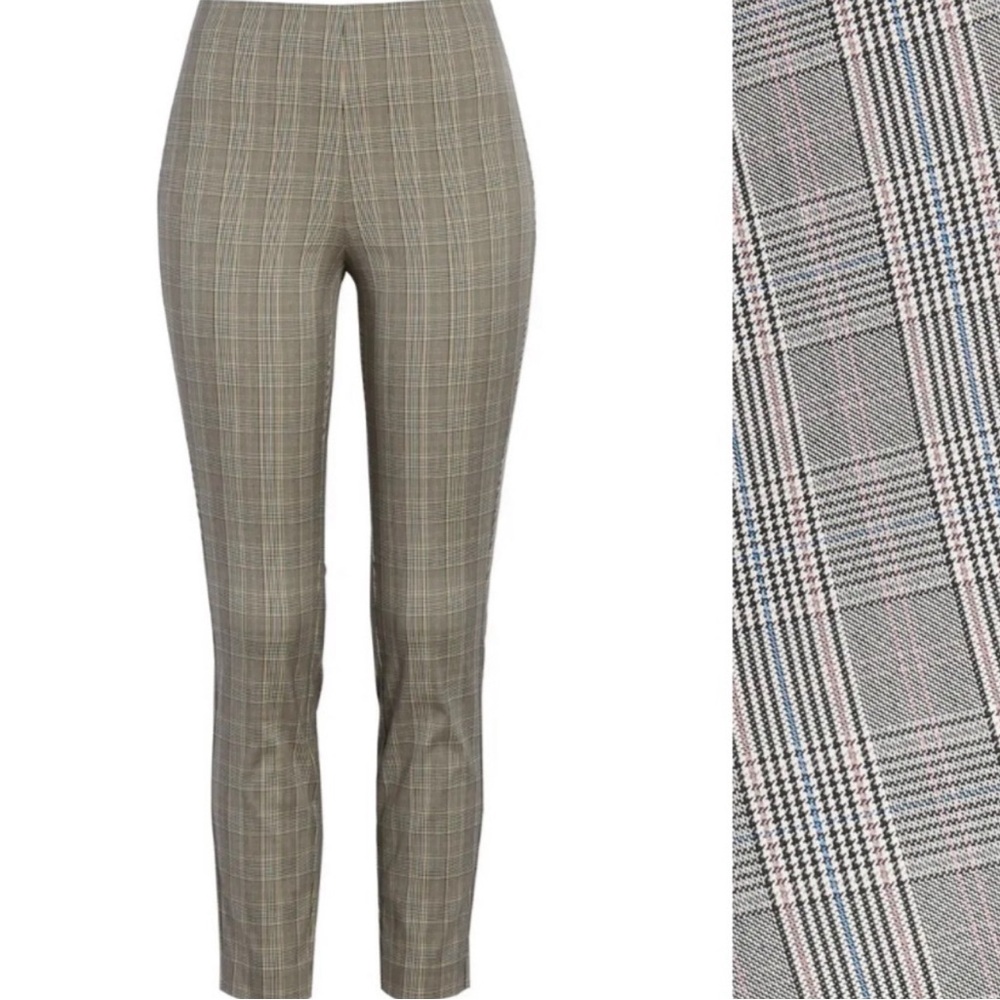 RAG & BONE Simone High-rise Slim Glen Plaid Pants *New without tags*